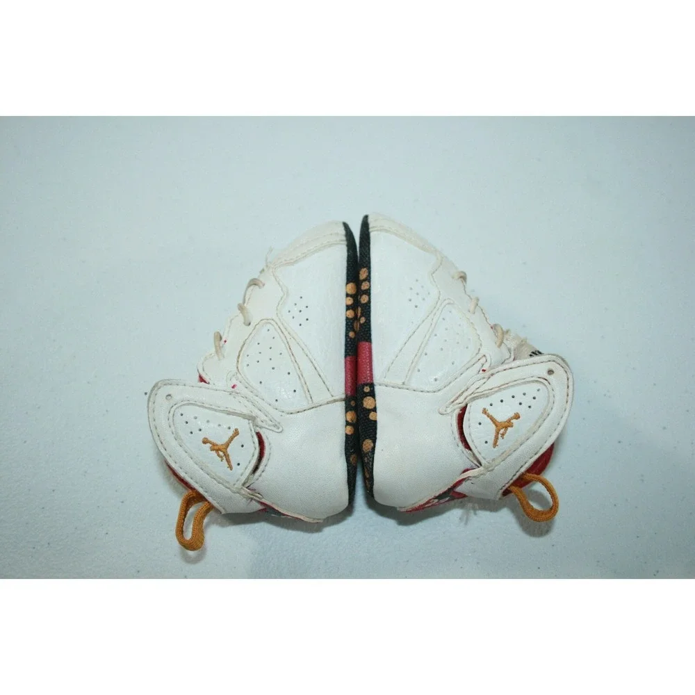 RARE Nike Air Jordan 7 Retro Baby/Infant Soft Bottom Crib Shoes Sz 2C 305076-101